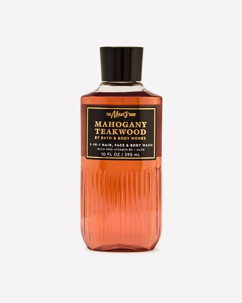 Mahogany Teakwood 3-in-1 Hair, Face & Body Wash
