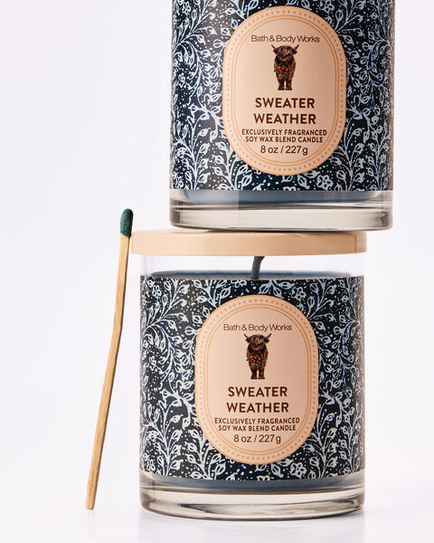 Sweater Weather Single Wick Candle