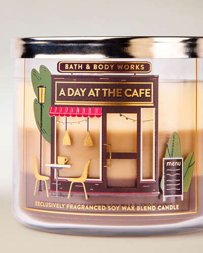 A Day At The Cafe 3-Wick Candle