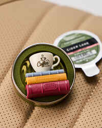 Mug & Books Car Fragrance Holder