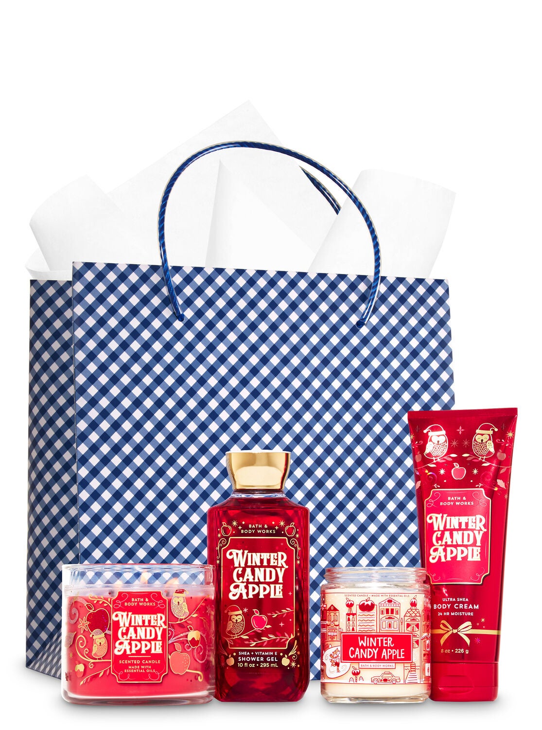 Winter Candy Apple Ultimate Fragrance Fan Gift Kit - Bath And Body Works