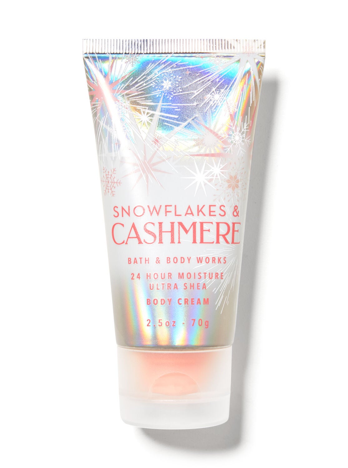 Snowflakes Cashmere Travel Size Body Cream Bath Body Works