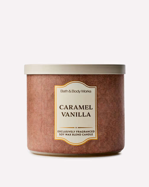 Caramel Vanilla 3-Wick Candle