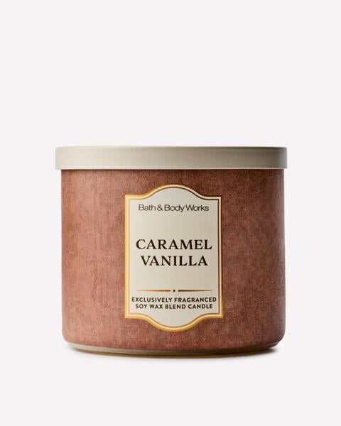 Caramel Vanilla 3-Wick Candle