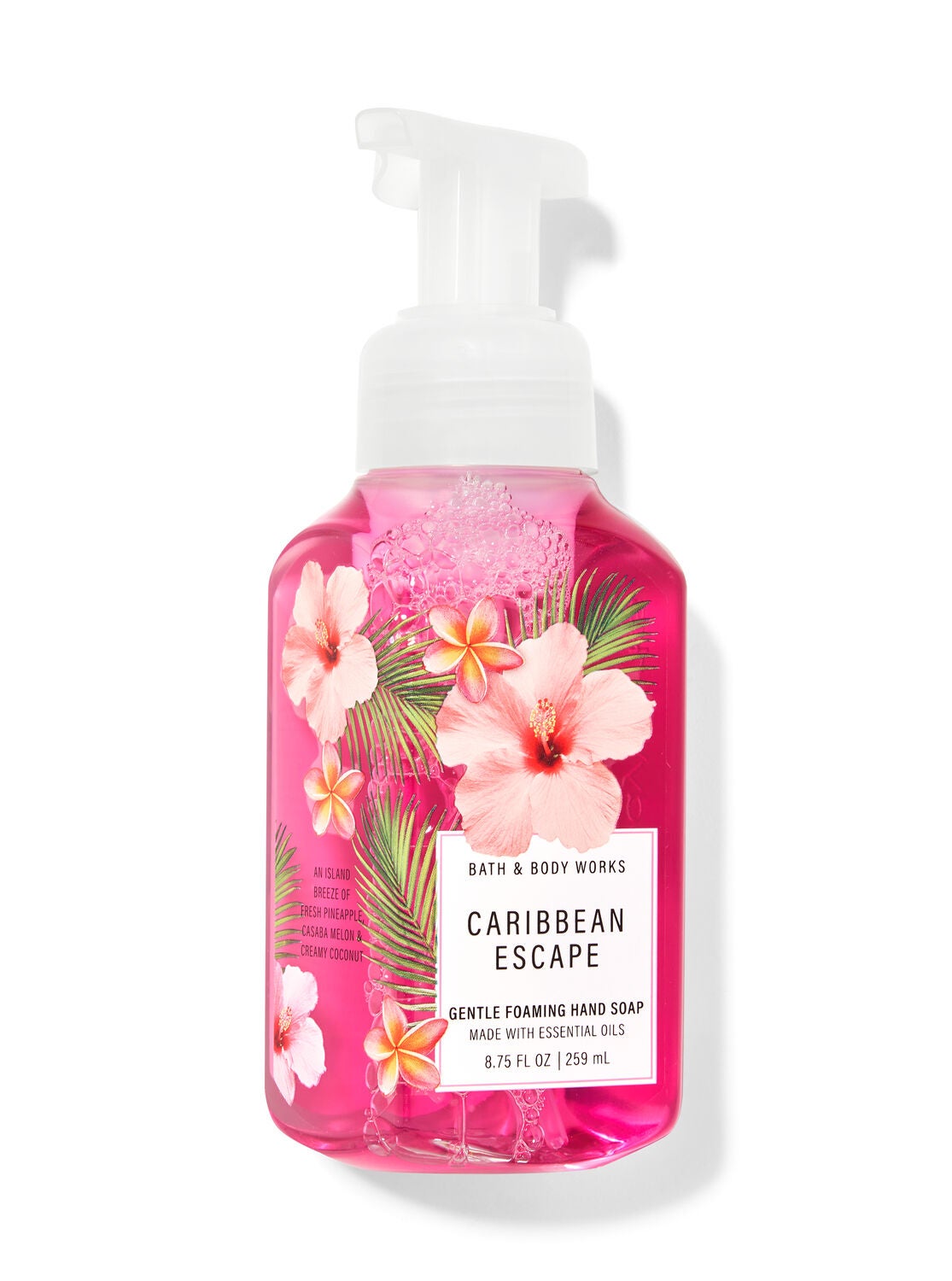Caribbean Escape Gentle Foaming Hand Soap Bath Body Works