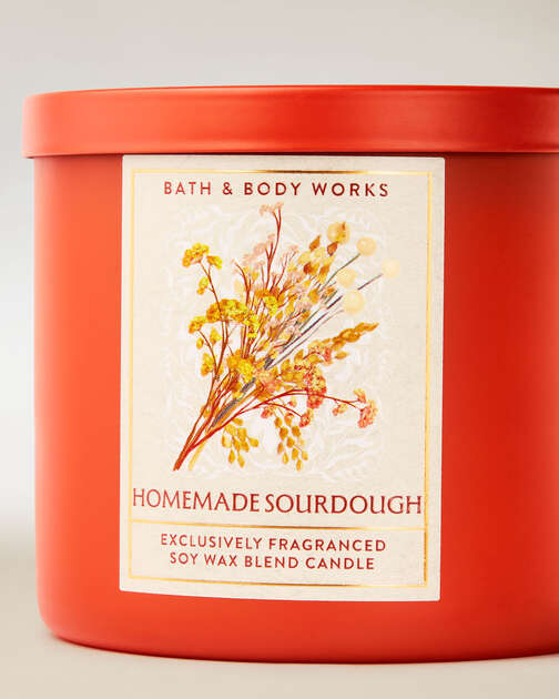 Homemade Sourdough 3-Wick Candle