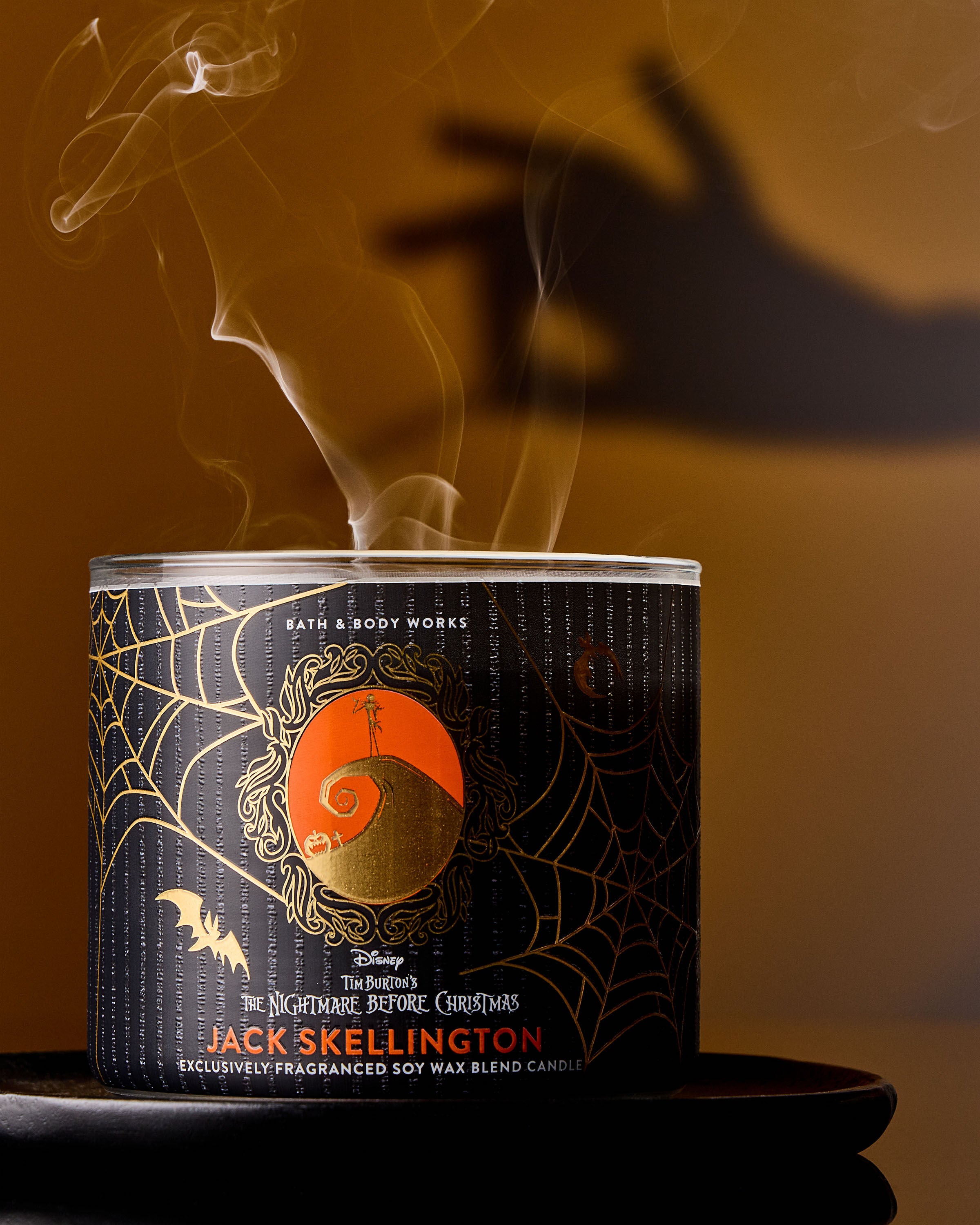 Jack Skellington 3-Wick Candle | Bath & Body Works