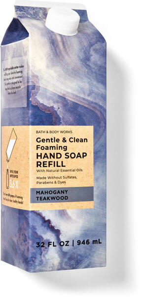 Mahogany Teakwood Gentle &amp;amp; Clean Foaming Hand Soap Refill