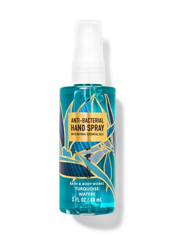 Turquoise Waters Hand Sanitizer Spray Bath & Body Works