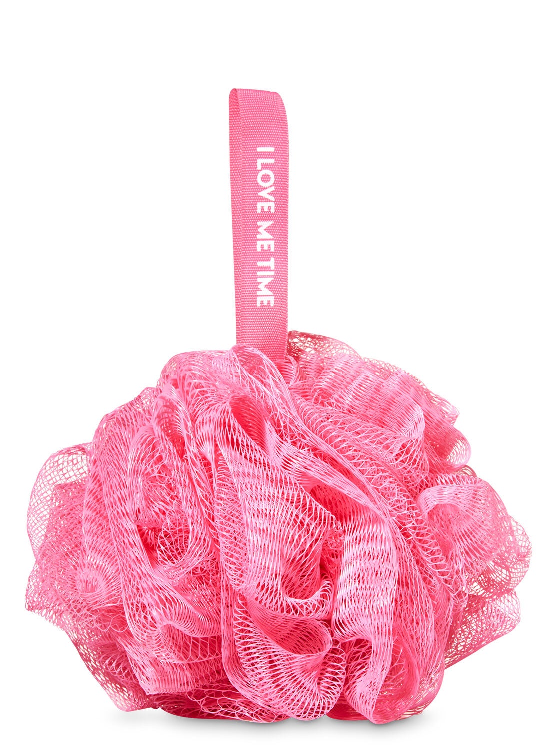 NEW BATH BODY WORKS PINK REINDEER CRITTER SHOWER SPONGE LOOFAH POUF SOFT STRAP 