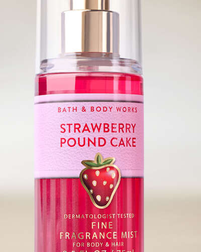 Strawberry Pound Cake Travel Size Fine Fragrance Mist