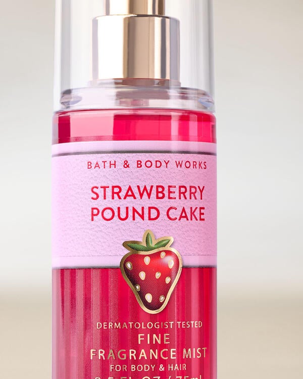 Strawberry Pound Cake Travel Size Fine Fragrance Mist