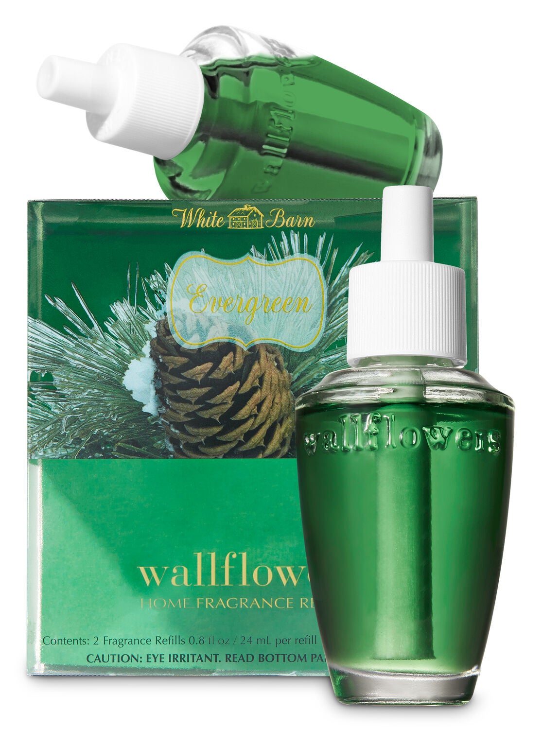 Evergreen Wallflowers Refills, 2-Pack - Bath And Body Works