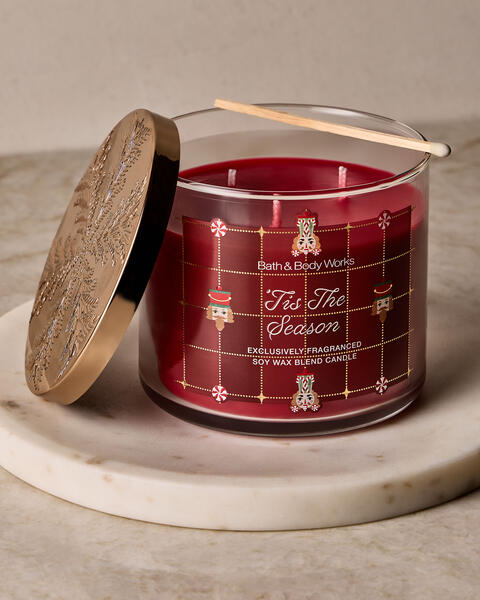 'Tis the Season 3-Wick Candle
