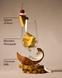 Coconut Piña Colada Single Wick Candle