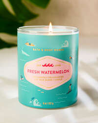 Fresh Watermelon Single Wick Candle