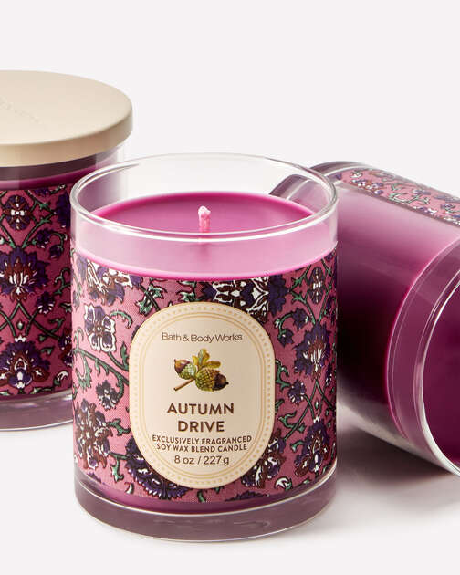 Autumn Drive Single Wick Candle