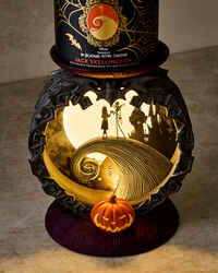 Spiral Hill Light-Up Pedestal 3-Wick Candle Holder