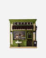 Light-up Coffee Time Pedestal 3-Wick Candle Holder