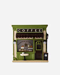 Light-up Coffee Time Pedestal 3-Wick Candle Holder