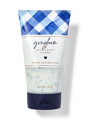 Signature Collection Gingham Whipped Sugar Body Scrub - Bath And Body Works