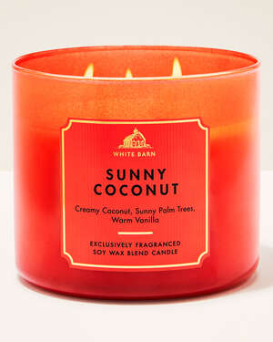 Sunny Coconut 3-Wick Candle