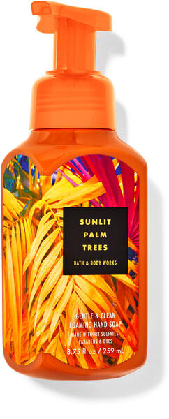 Sunlit Palm Trees Gentle &amp;amp; Clean Foaming Hand Soap