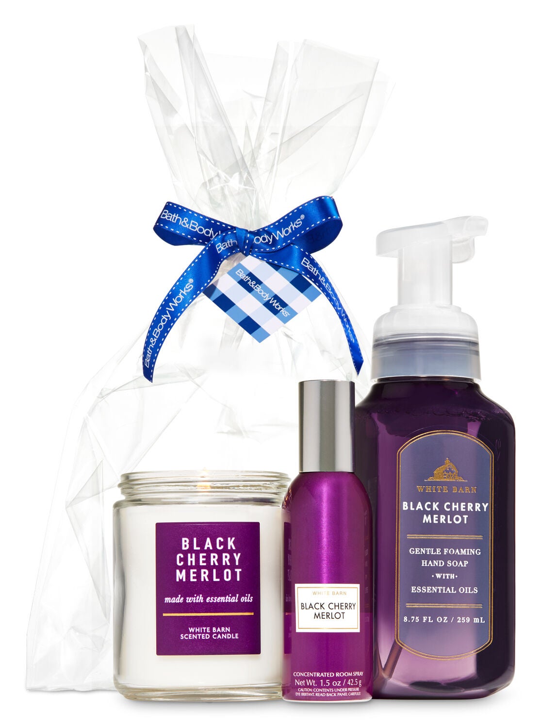 Black Cherry Merlot Sampler Gift Kit - Bath And Body Works
