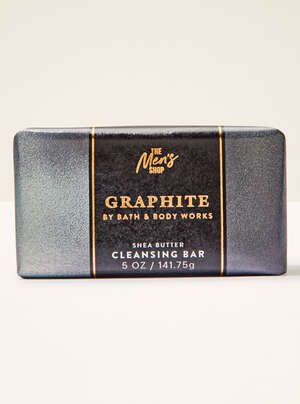 Graphite Shea Butter Cleansing Bar