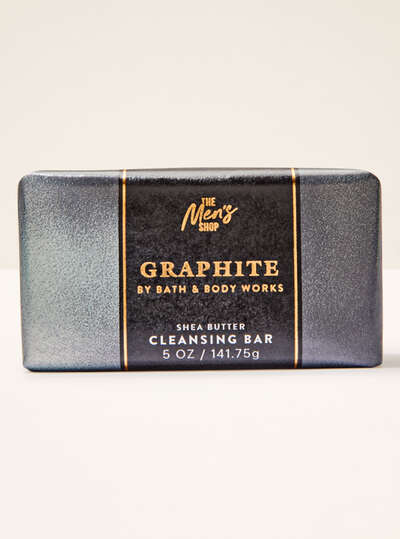 Graphite Shea Butter Cleansing Bar