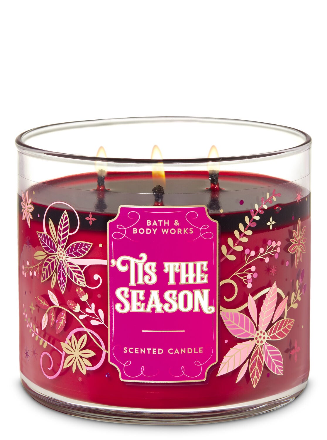 Tis The Season 3 Wick Candle Bath Body Works
