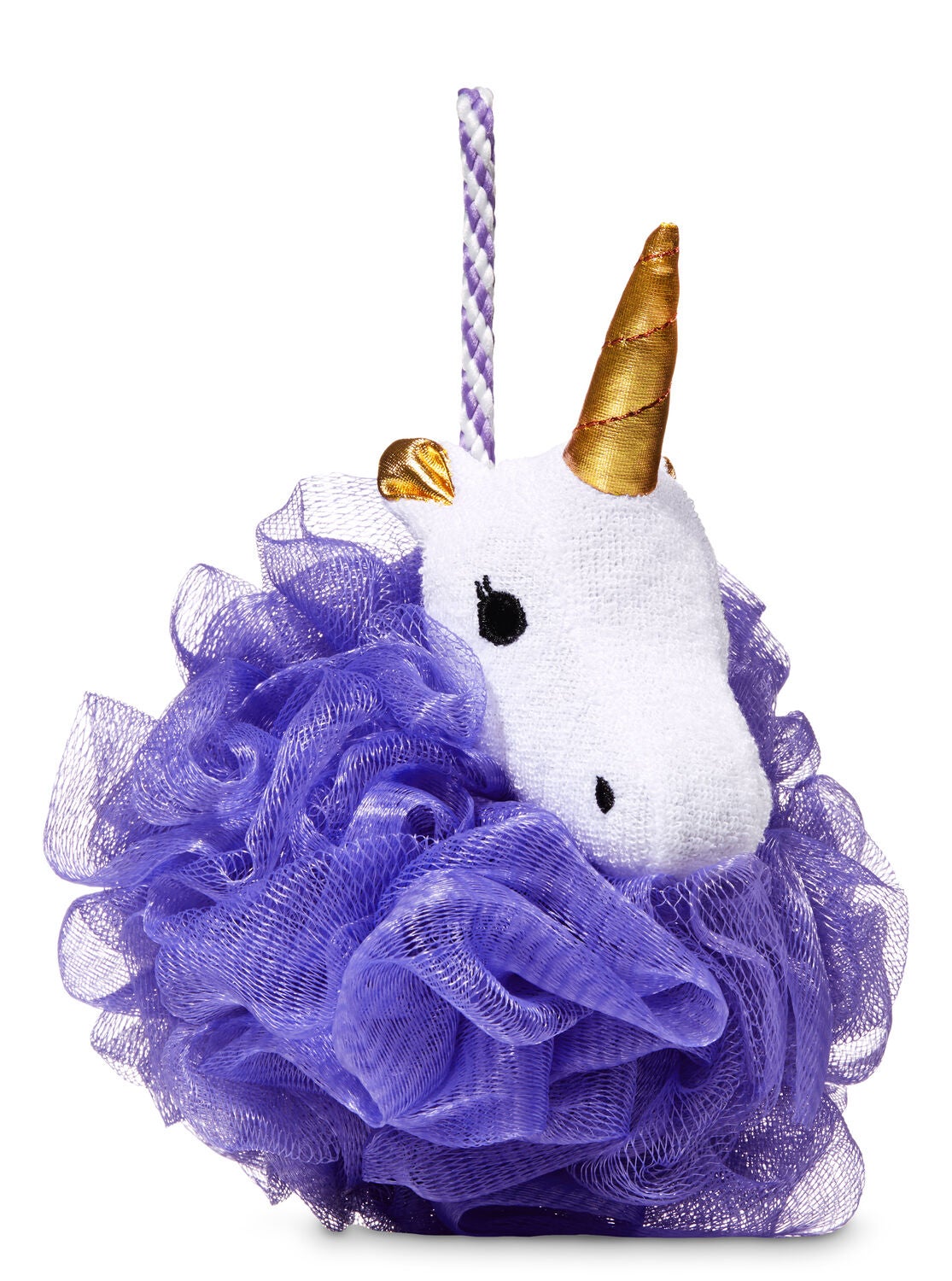 Unicorn Purple Mesh Shower Sponge