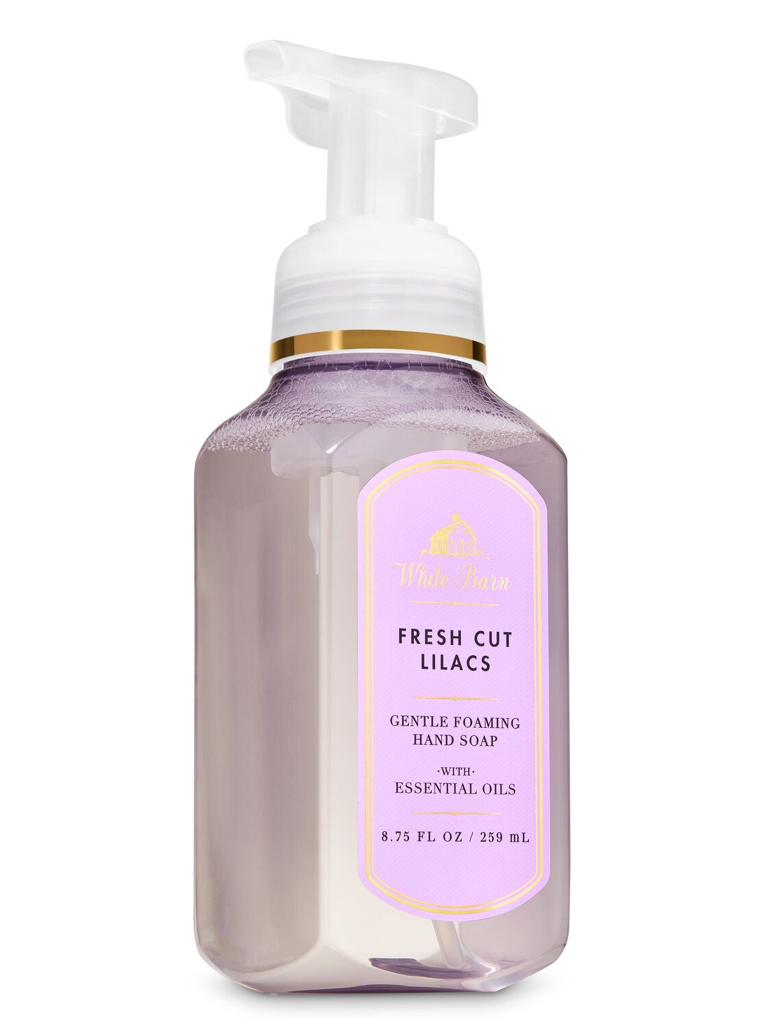 White Barn Fresh Cut Lilacs Gentle Foaming Hand Soap - Bath And Body Works