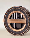 Leather Stitched Car Fragrance Holder