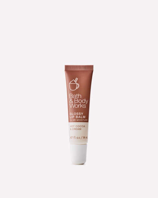 Hot Cocoa & Cream Glossy Lip Balm