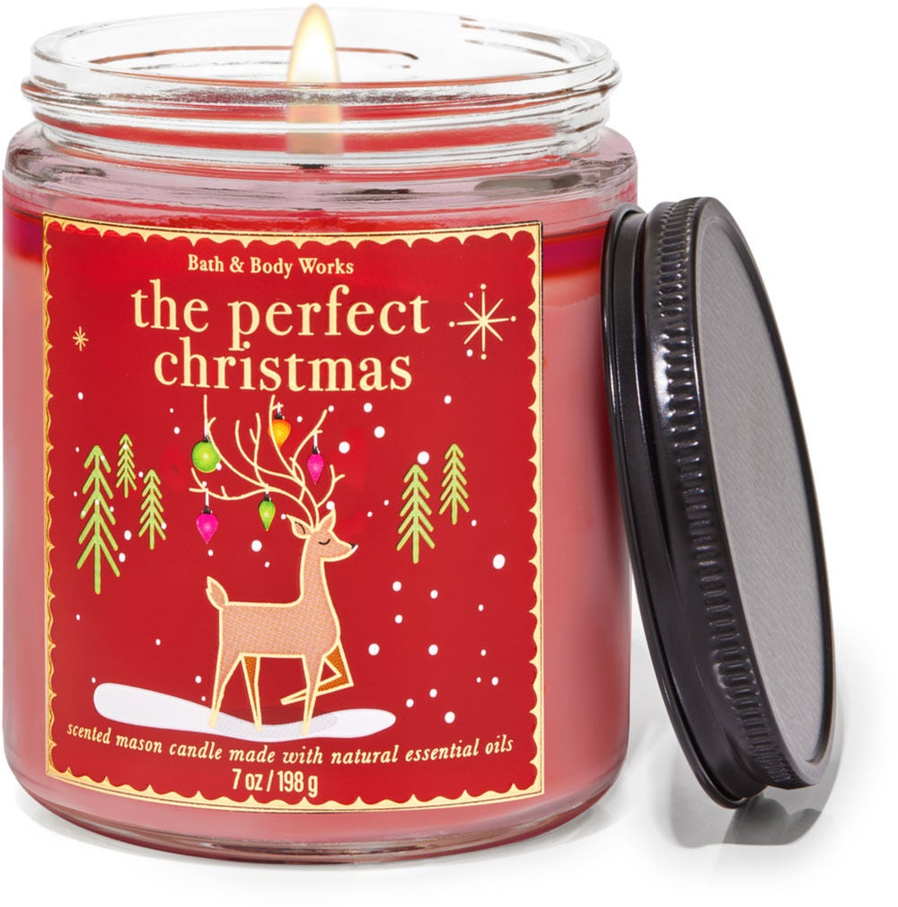 Mason Single Wick Scented Candles Bath & Body Works