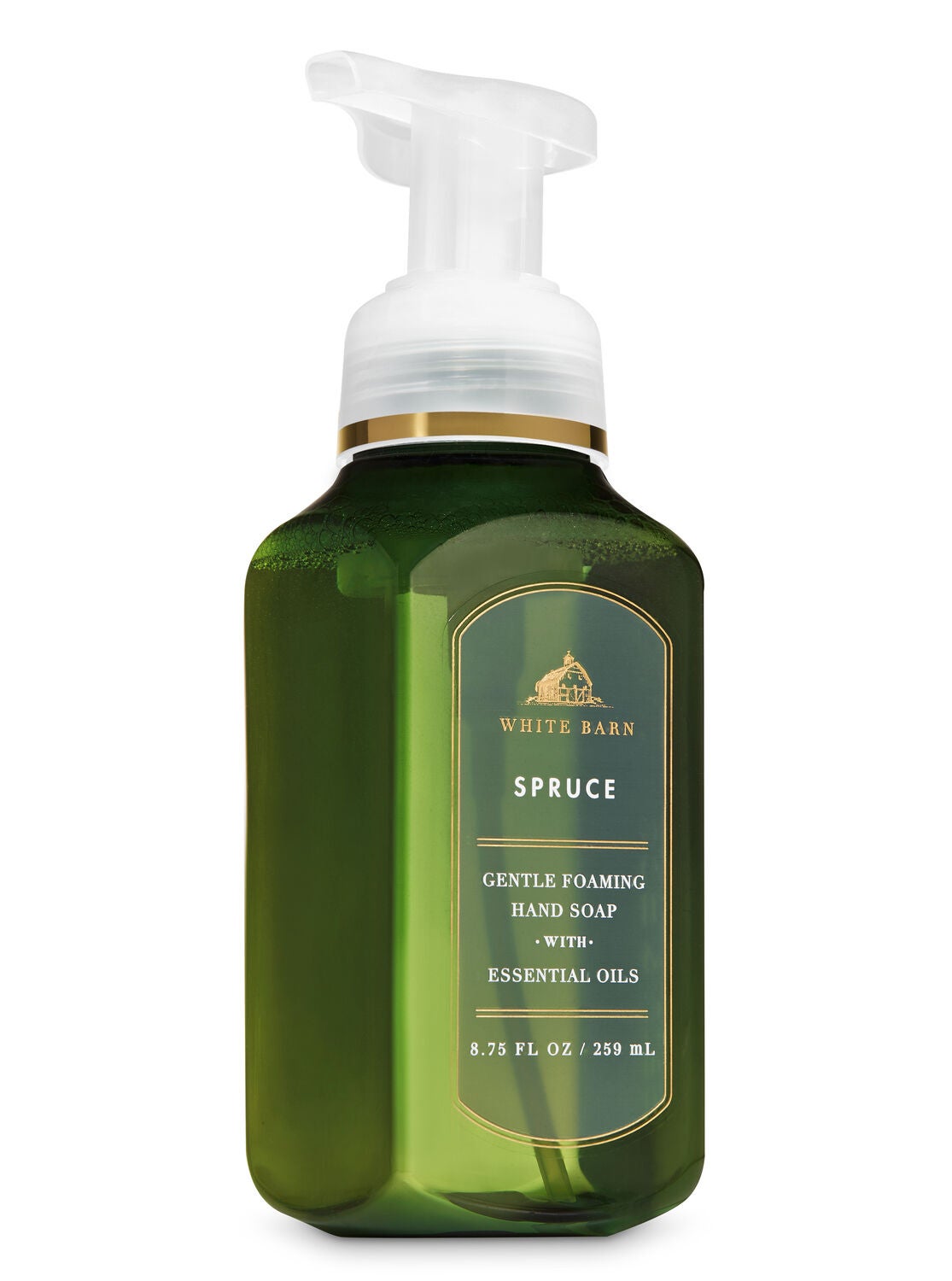 White Barn Spruce Gentle Foaming Hand Soap - Bath And Body Works