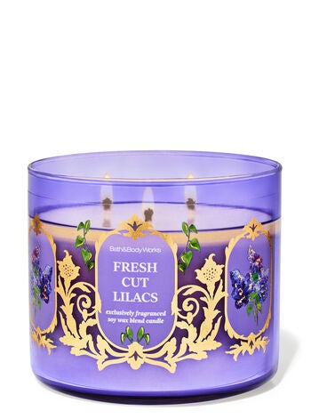 Fresh Cut Lilacs 3-Wick Candle  | Bath & Body Works