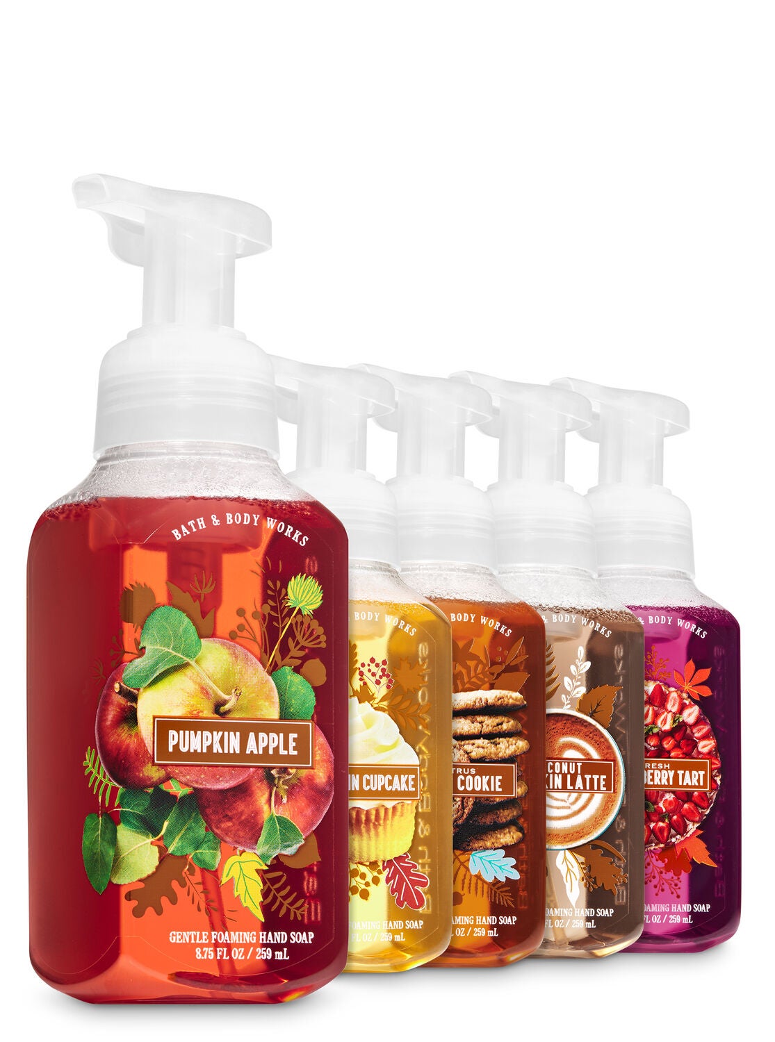 Fall Treats Gentle Foaming Hand Soap, 5-Pack - Bath And Body Works