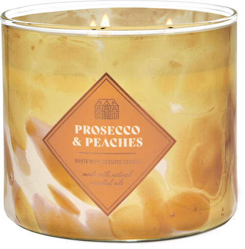 Prosecco &amp; Peaches 3-Wick Candle