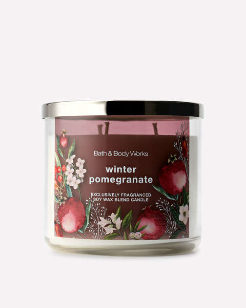 Winter Pomegranate 3-Wick Candle