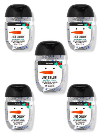 Sparkling Icicles PocketBac Hand Sanitizer, 5-Pack