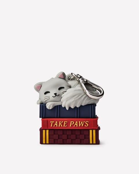 Book Stack Cat PocketBac Holder