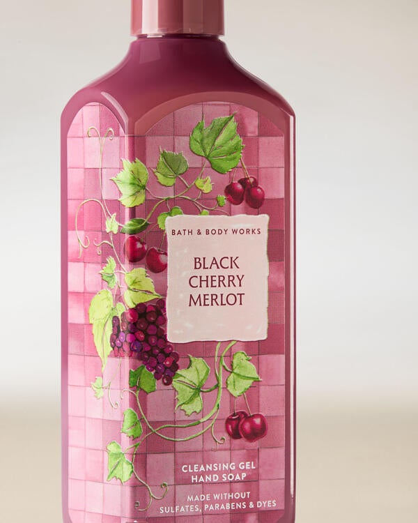 Black Cherry Merlot Cleansing Gel Hand Soap