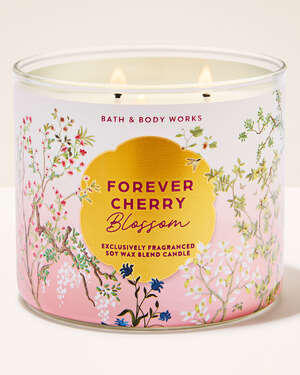 Forever Cherry Blossom 3-Wick Candle