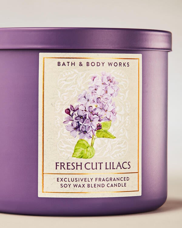 Fresh Cut Lilacs 3-Wick Candle