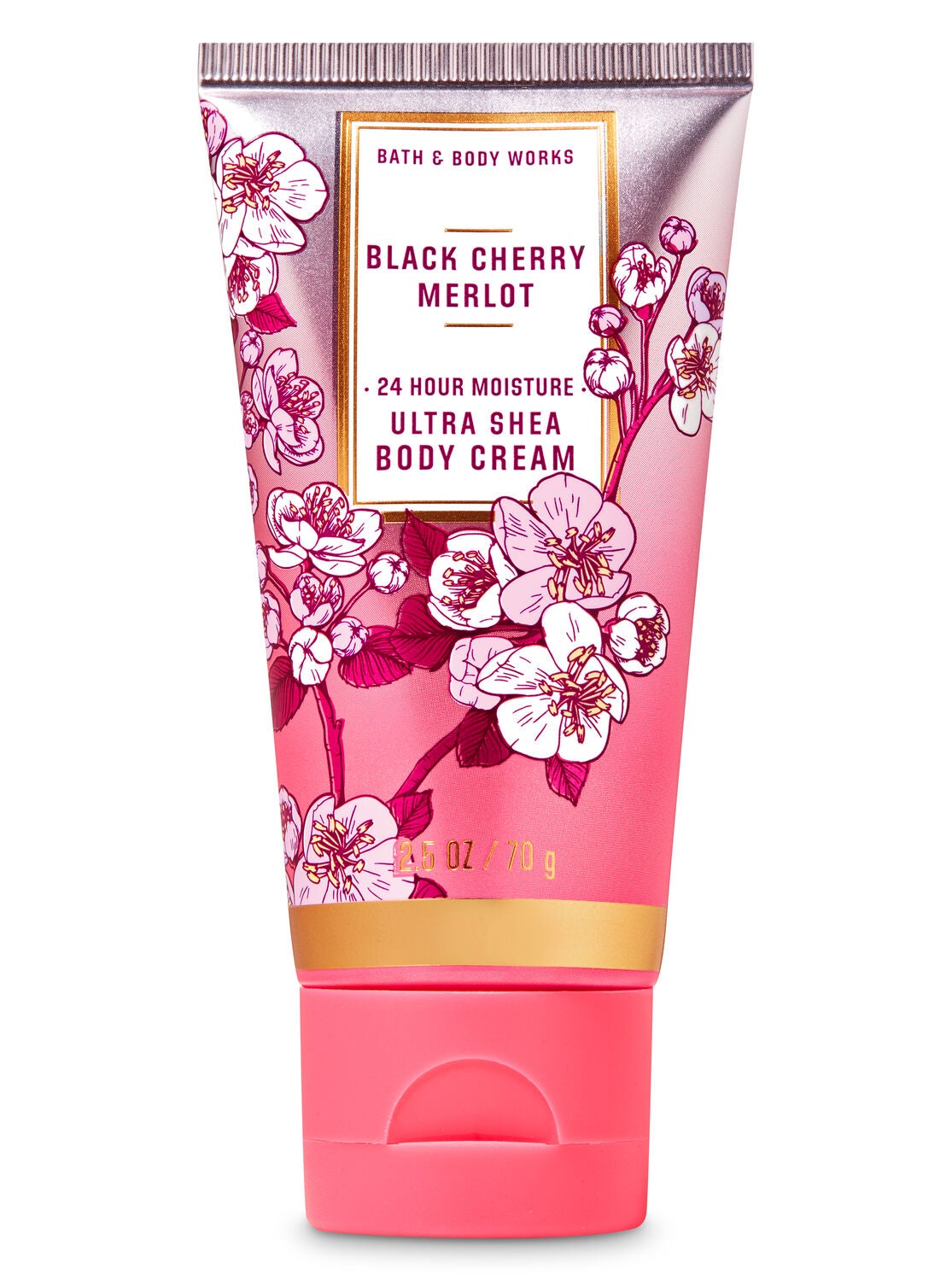 Black Cherry Merlot Travel Size Body Cream - Bath And Body Works