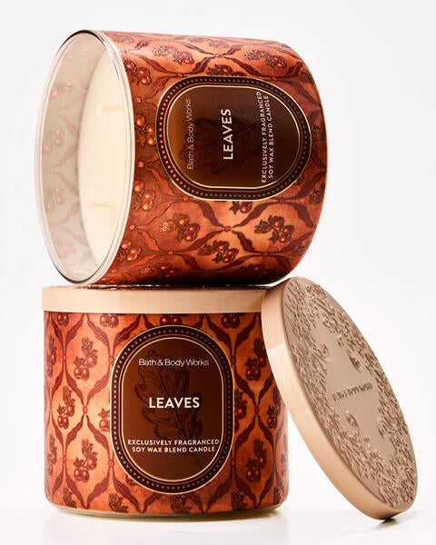 Leaves 3-Wick Candle
