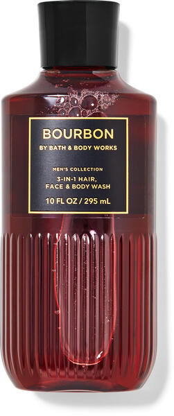 Bourbon 3-in-1 Hair, Face &amp;amp; Body Wash