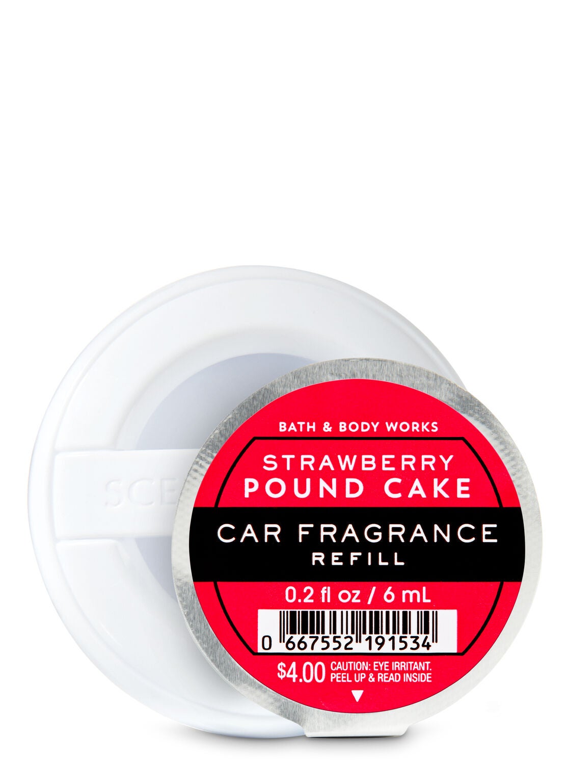 Strawberry Pound Cake Car Fragrance Refill - Bath And Body Works
